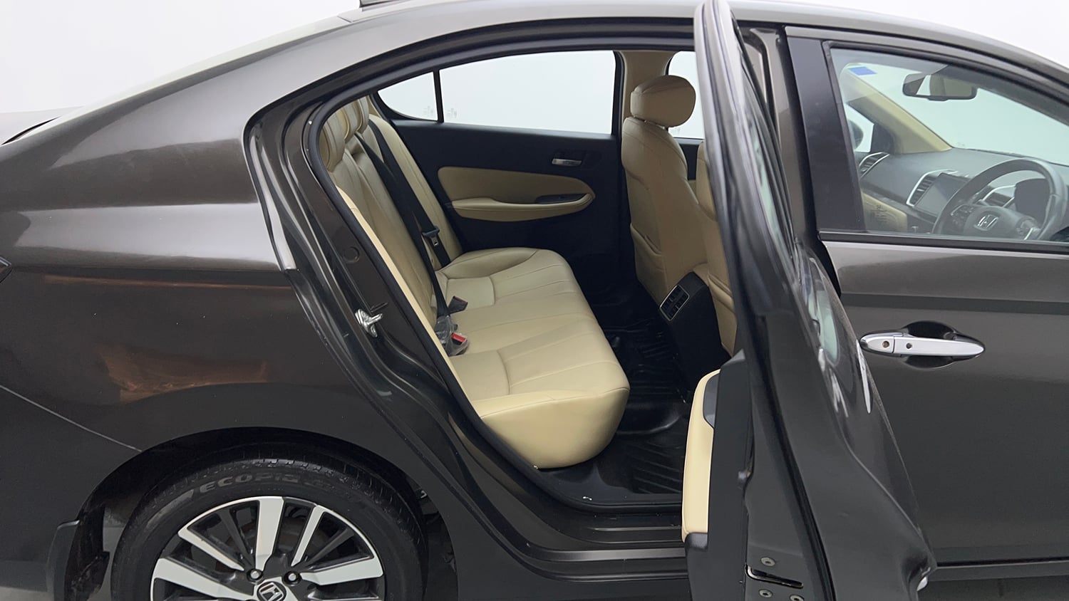 Used 2021 Honda City ZX CVT Petrol Petrol Automatic interior RIGHT SIDE REAR DOOR CABIN VIEW