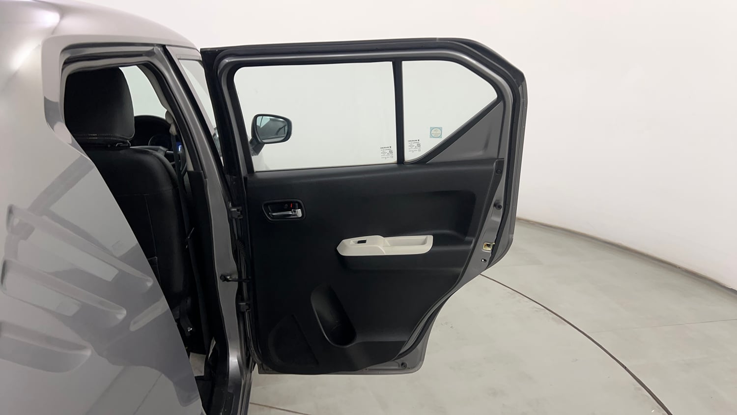 Used 2018 Maruti Suzuki Ignis Delta 1.2 AMT Petrol Automatic interior RIGHT REAR DOOR OPEN VIEW
