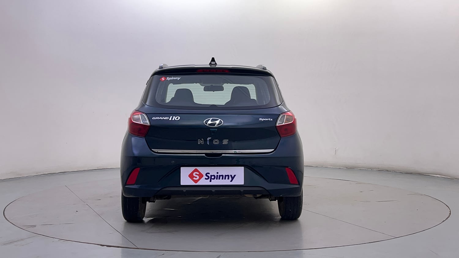 Used 2021 Hyundai Grand i10 Nios Sportz 1.2 Kappa VTVT Dual Tone Petrol Manual exterior BACK VIEW
