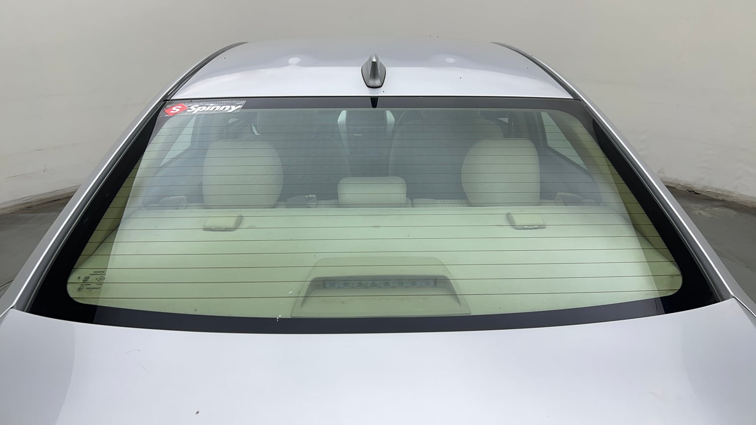 Used 2019 Toyota Yaris G CVT Petrol Automatic exterior BACK WINDSHIELD VIEW