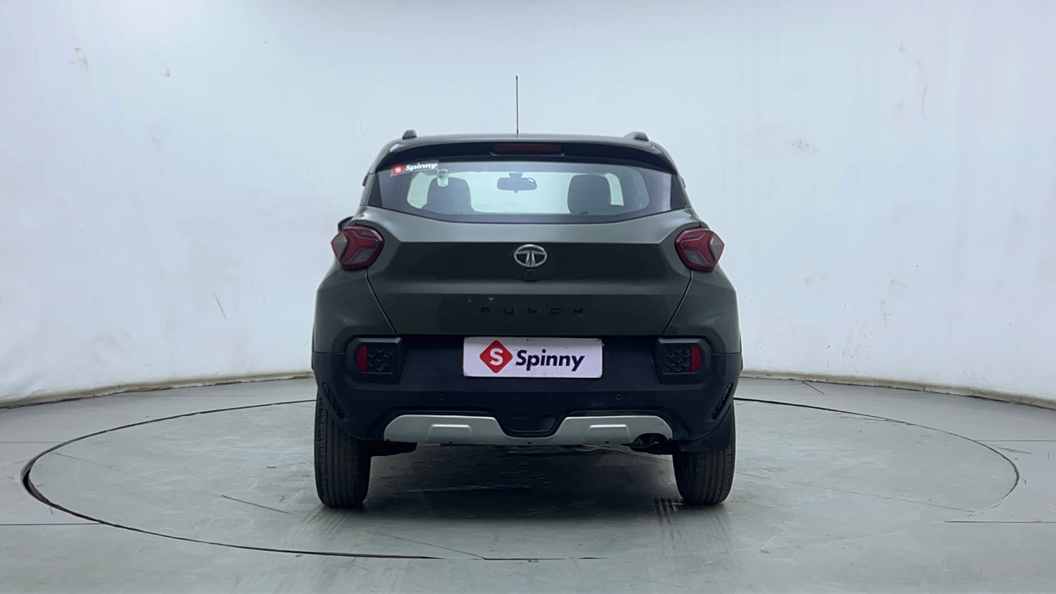 Used 2022 Tata Punch Accomplished AMT Petrol Automatic exterior BACK VIEW