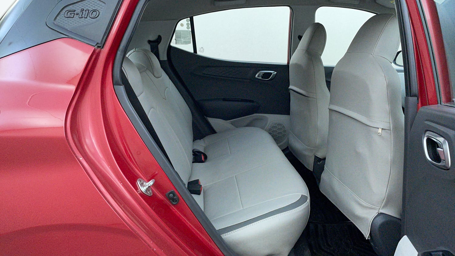 Used 2021 Hyundai Grand i10 Nios Asta AMT 1.2 Kappa VTVT Petrol Automatic interior RIGHT SIDE REAR DOOR CABIN VIEW