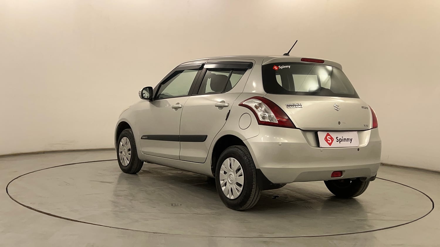 Used 2014 Maruti Suzuki Swift VXi Petrol Manual exterior LEFT REAR CORNER VIEW