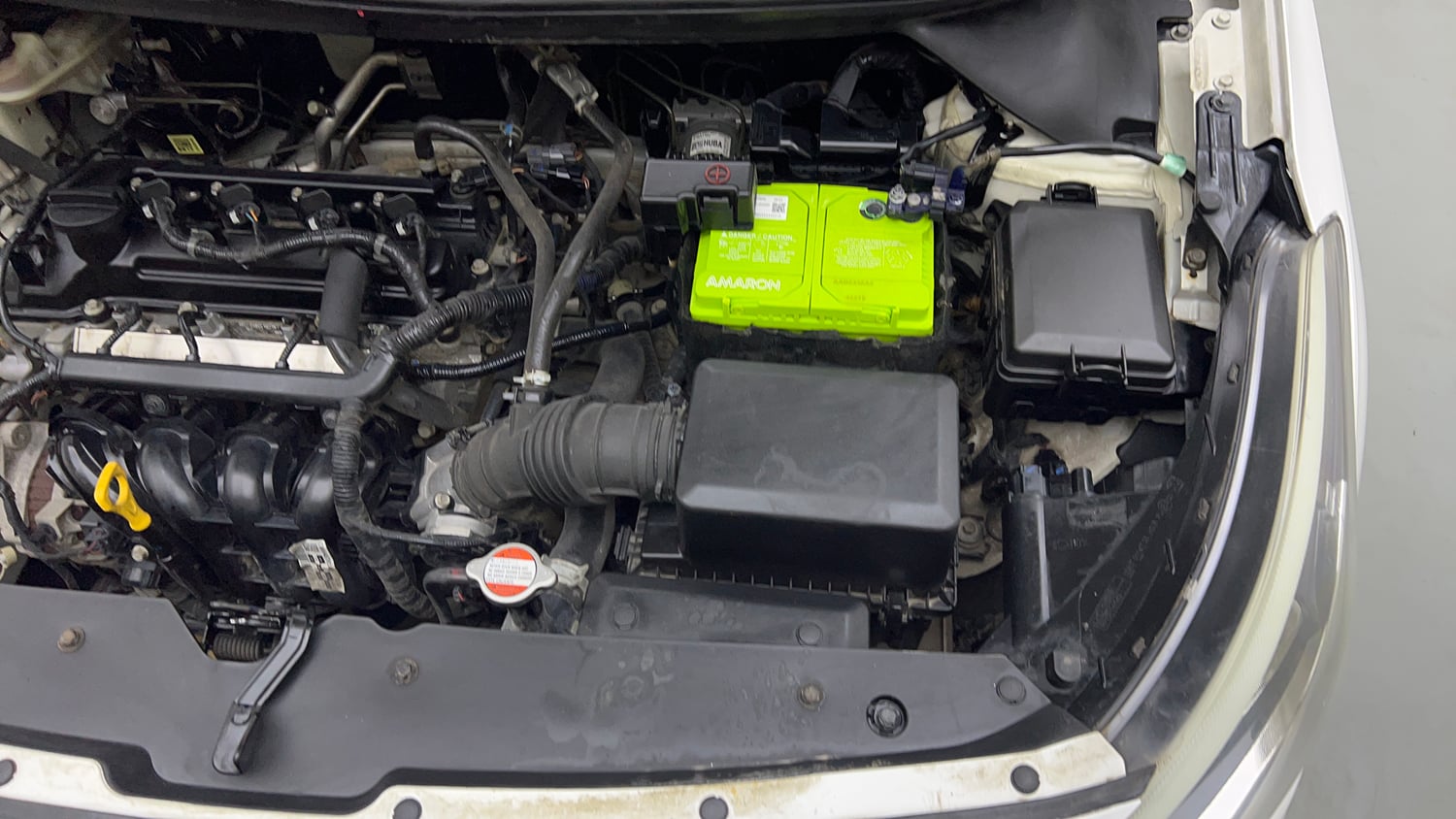 Used 2019 Hyundai Elite i20 Sportz Plus 1.2 CVT Petrol Automatic engine ENGINE LEFT SIDE VIEW