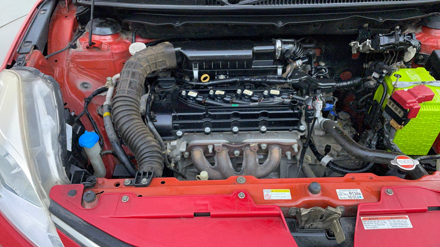 Used 2017 Maruti Suzuki Baleno Delta 1.2 Petrol Manual engine ENGINE RIGHT SIDE VIEW