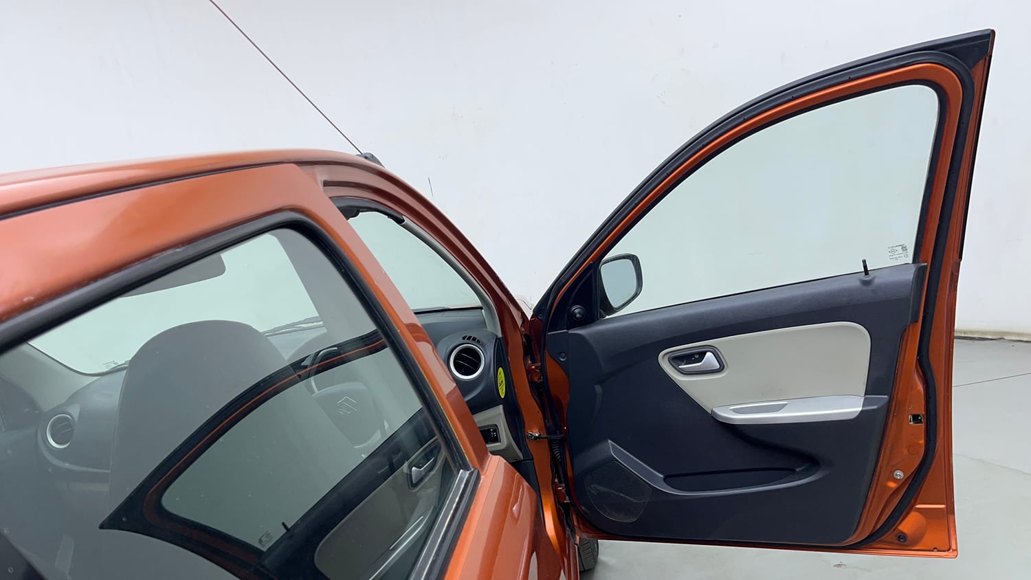 Used 2015 Maruti Suzuki Alto K10 VXi (O) Petrol Manual interior RIGHT FRONT DOOR OPEN VIEW
