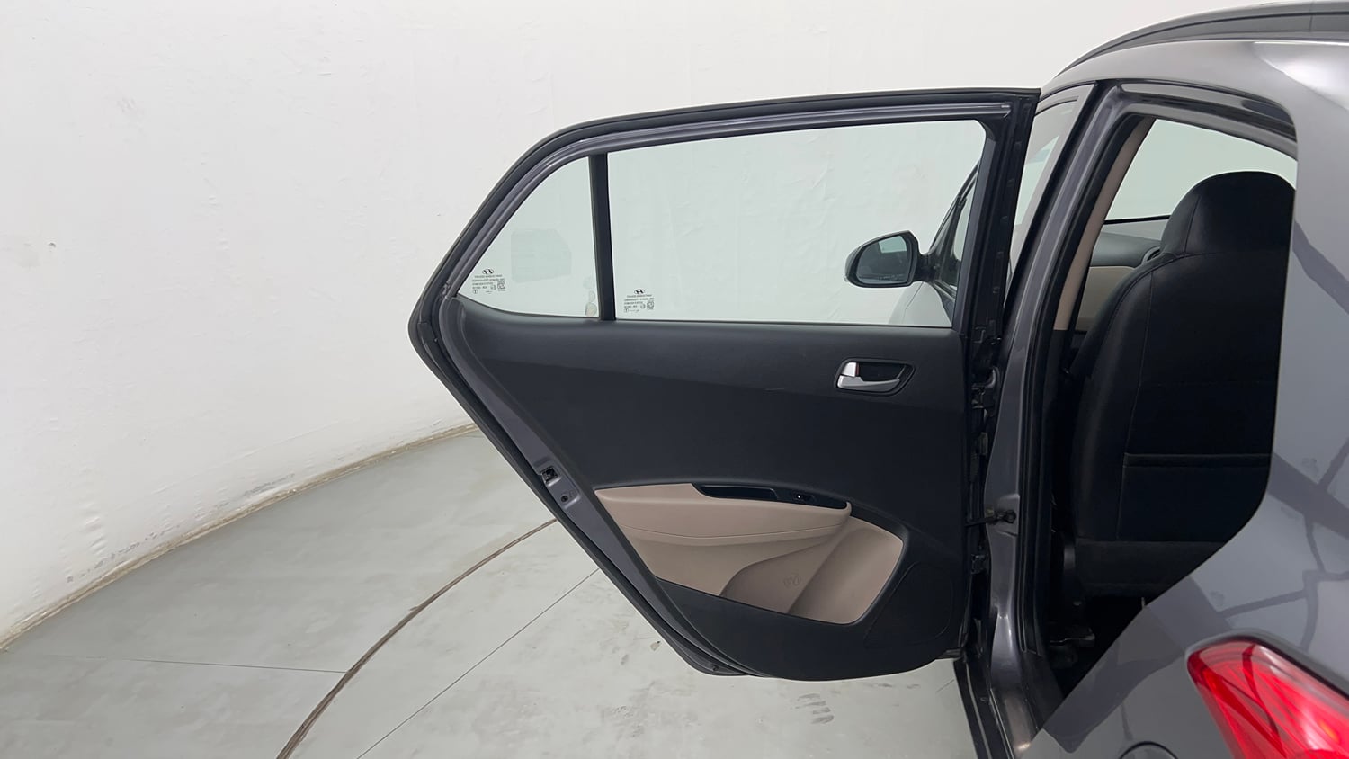 Used 2016 Hyundai Grand i10 Sportz 1.2 Kappa VTVT Petrol Manual interior LEFT REAR DOOR OPEN VIEW