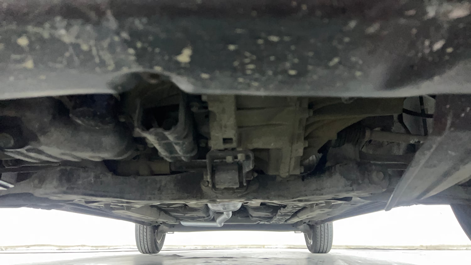 Used 2016 Hyundai Grand i10 Asta 1.2 Kappa VTVT Petrol Manual extra FRONT LEFT UNDERBODY VIEW