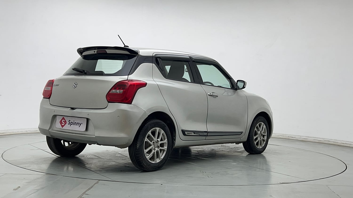 Used 2018 Maruti Suzuki Swift ZXi AMT Petrol Automatic exterior RIGHT REAR CORNER VIEW