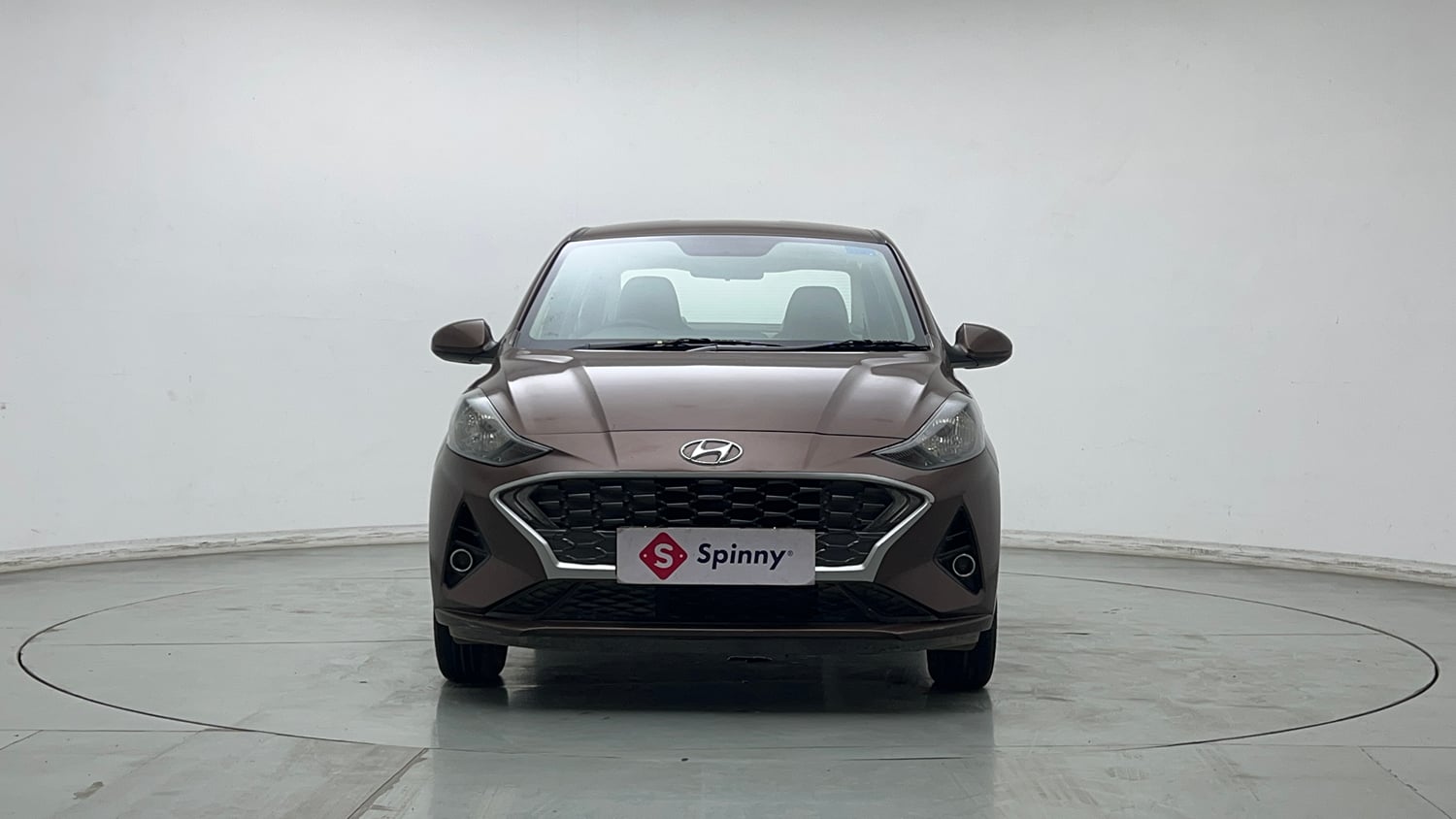 Used 2021 Hyundai Aura S 1.2 CNG Cng Manual exterior FRONT VIEW