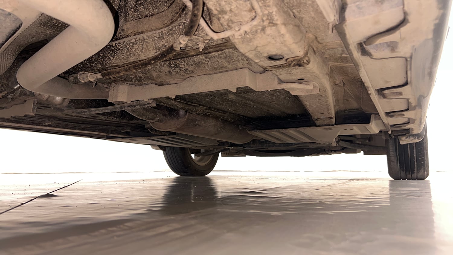 Used 2024 Maruti Suzuki Fronx Alpha 1.0L Turbo 6 AT Petrol Automatic extra REAR RIGHT UNDERBODY VIEW