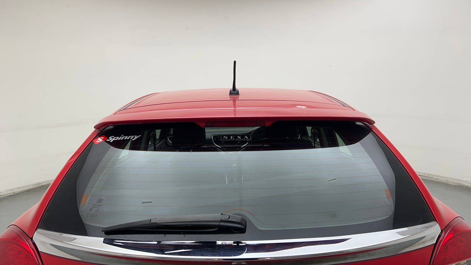 Used 2016 Maruti Suzuki Baleno Zeta 1.2 Petrol Manual exterior BACK WINDSHIELD VIEW