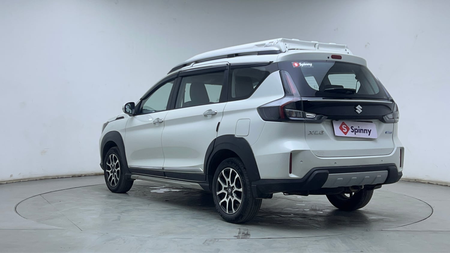 Used 2024 Maruti Suzuki XL6 Zeta MT Petrol Petrol Manual exterior LEFT REAR CORNER VIEW