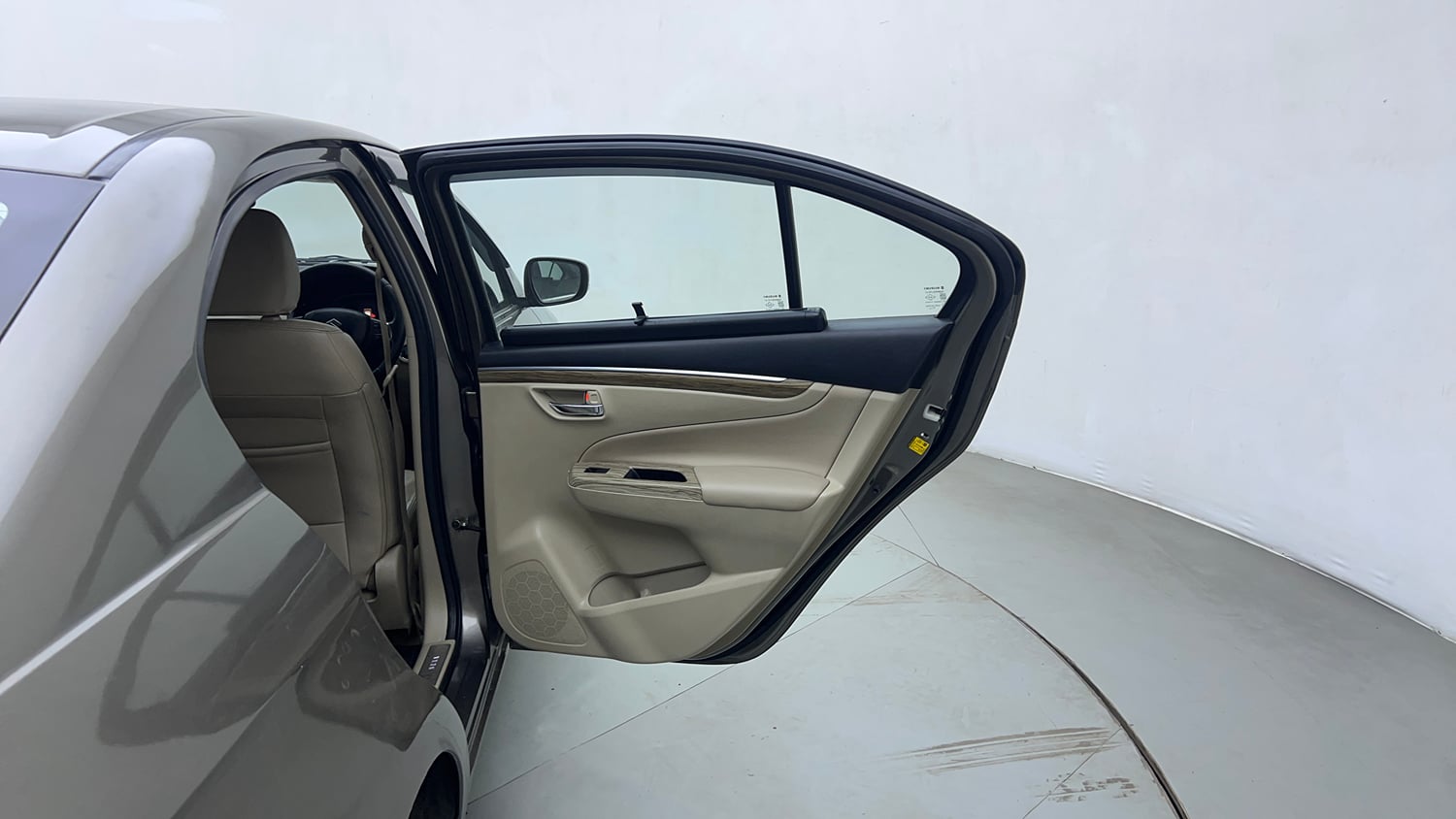 Used 2020 Maruti Suzuki Ciaz Alpha 1.5 AT Petrol Automatic interior RIGHT REAR DOOR OPEN VIEW