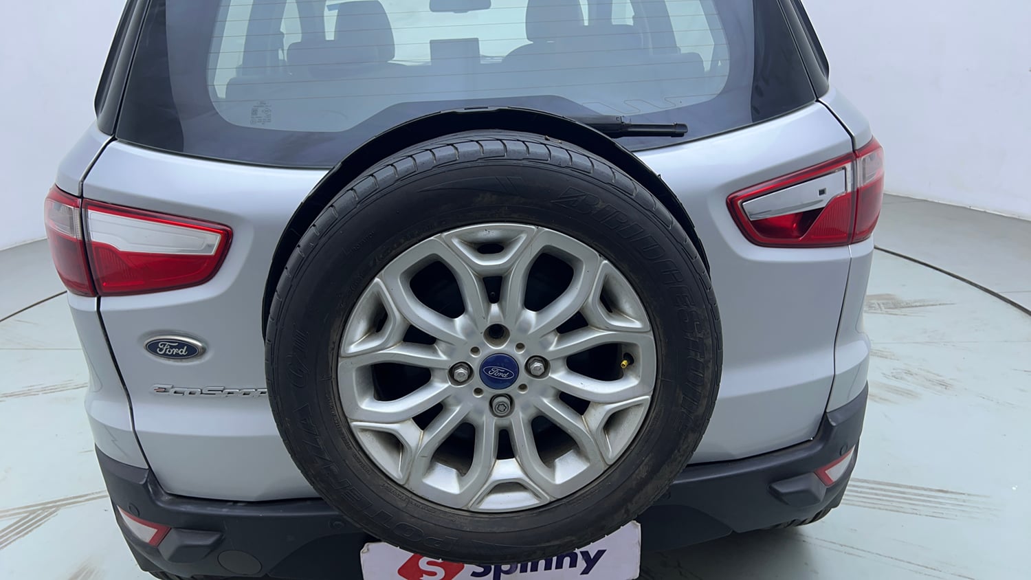 Used 2015 Ford EcoSport Titanium 1.5L Ti-VCT AT Petrol Automatic tyres SPARE TYRE VIEW