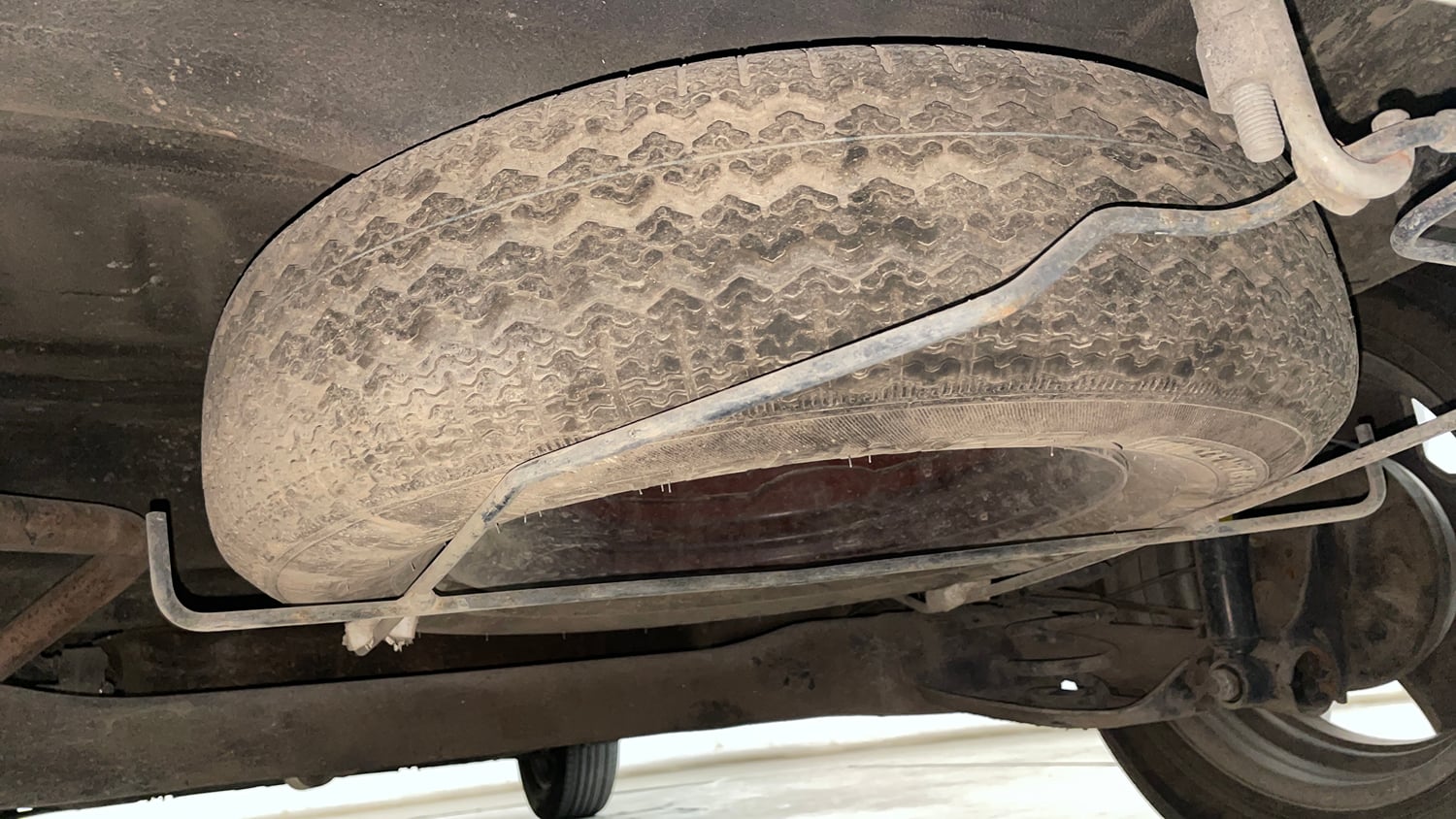 Used 2021 Renault Triber RXZ Petrol Manual tyres SPARE TYRE VIEW