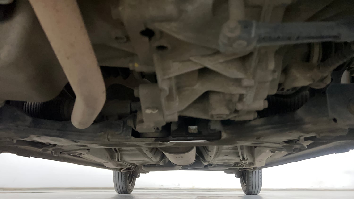 Used 2023 Maruti Suzuki Alto K10 VXi Petrol Manual extra FRONT LEFT UNDERBODY VIEW