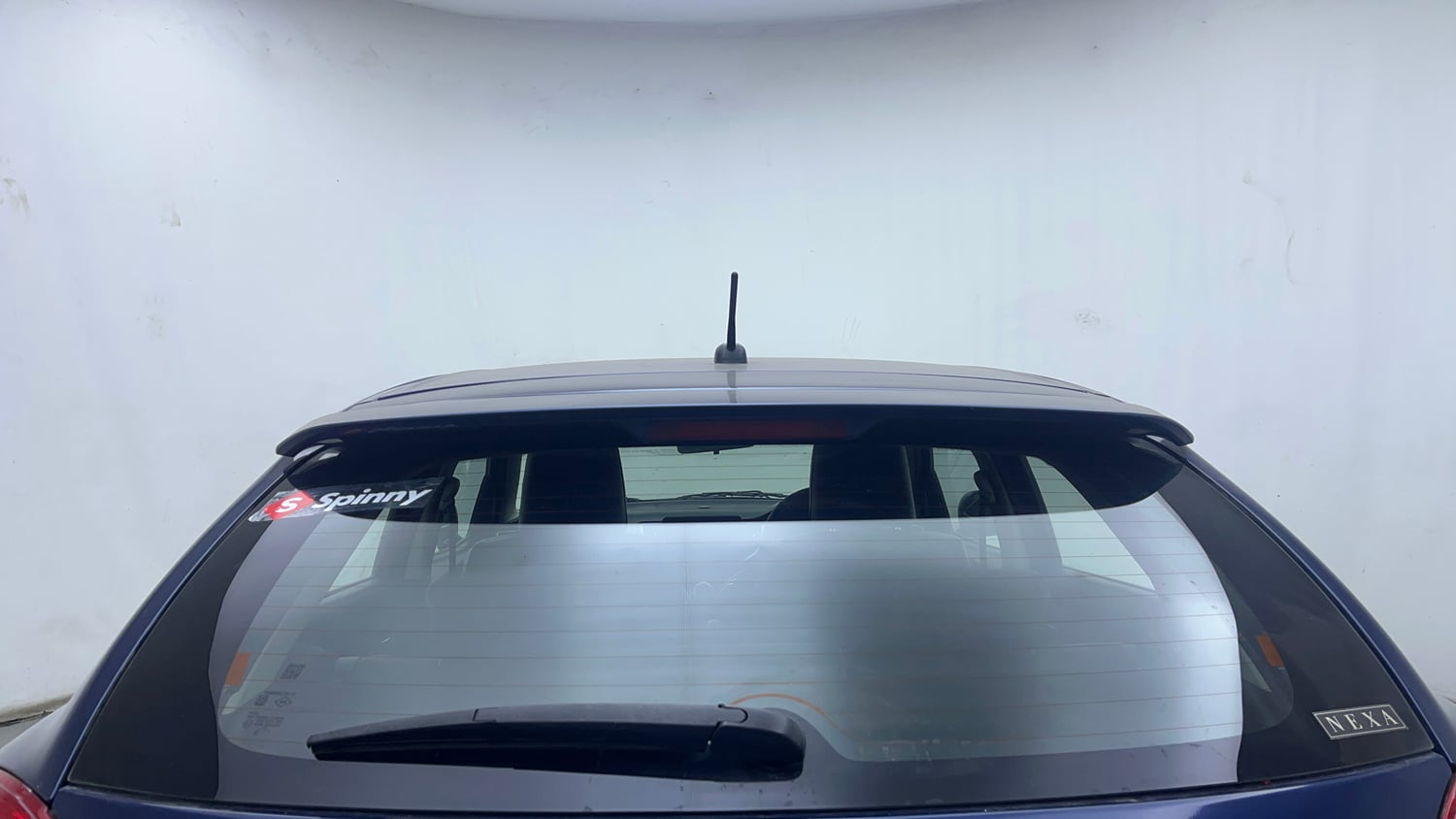Used 2020 Maruti Suzuki Baleno Delta Petrol Manual exterior BACK WINDSHIELD VIEW