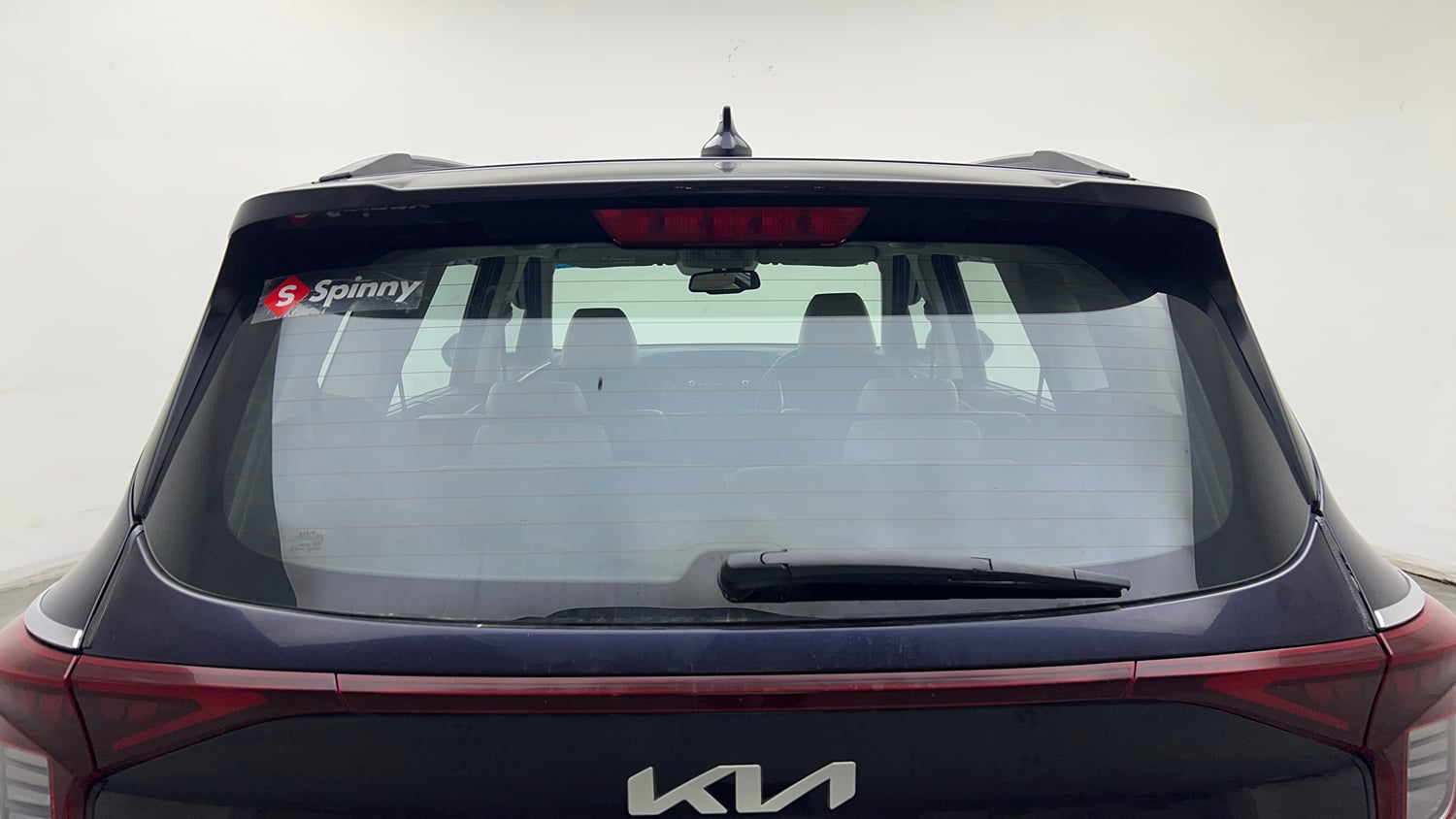 Used 2022 Kia Carens Luxury Plus 1.5 Diesel AT 7 STR Diesel Automatic exterior BACK WINDSHIELD VIEW