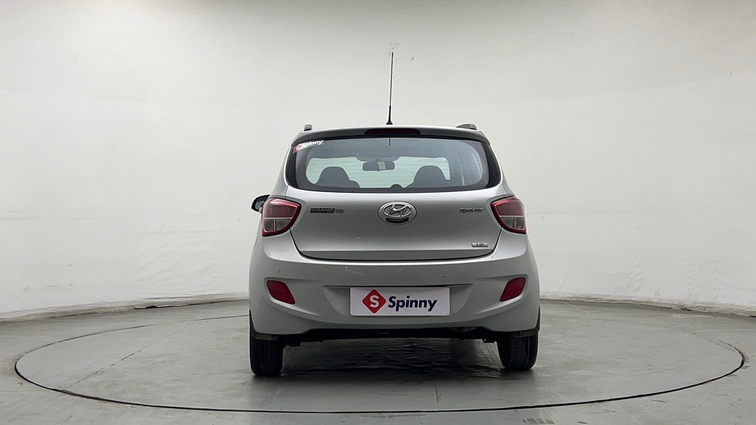 Used 2016 Hyundai Grand i10 Sportz 1.2 Kappa VTVT Petrol Manual exterior BACK VIEW