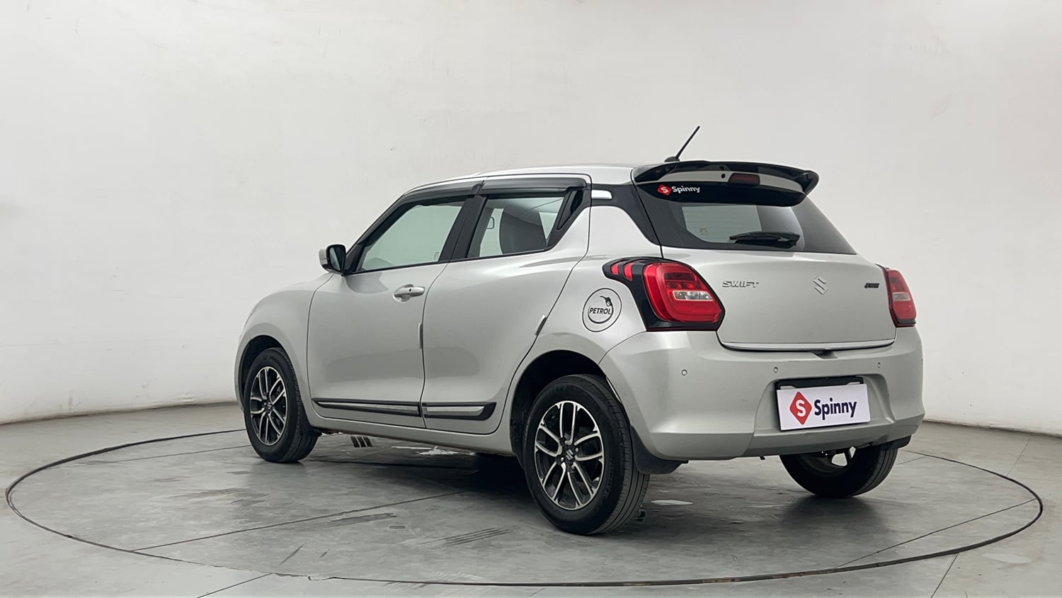 Used 2020 Maruti Suzuki Swift ZXi Plus AMT Petrol Automatic exterior LEFT REAR CORNER VIEW
