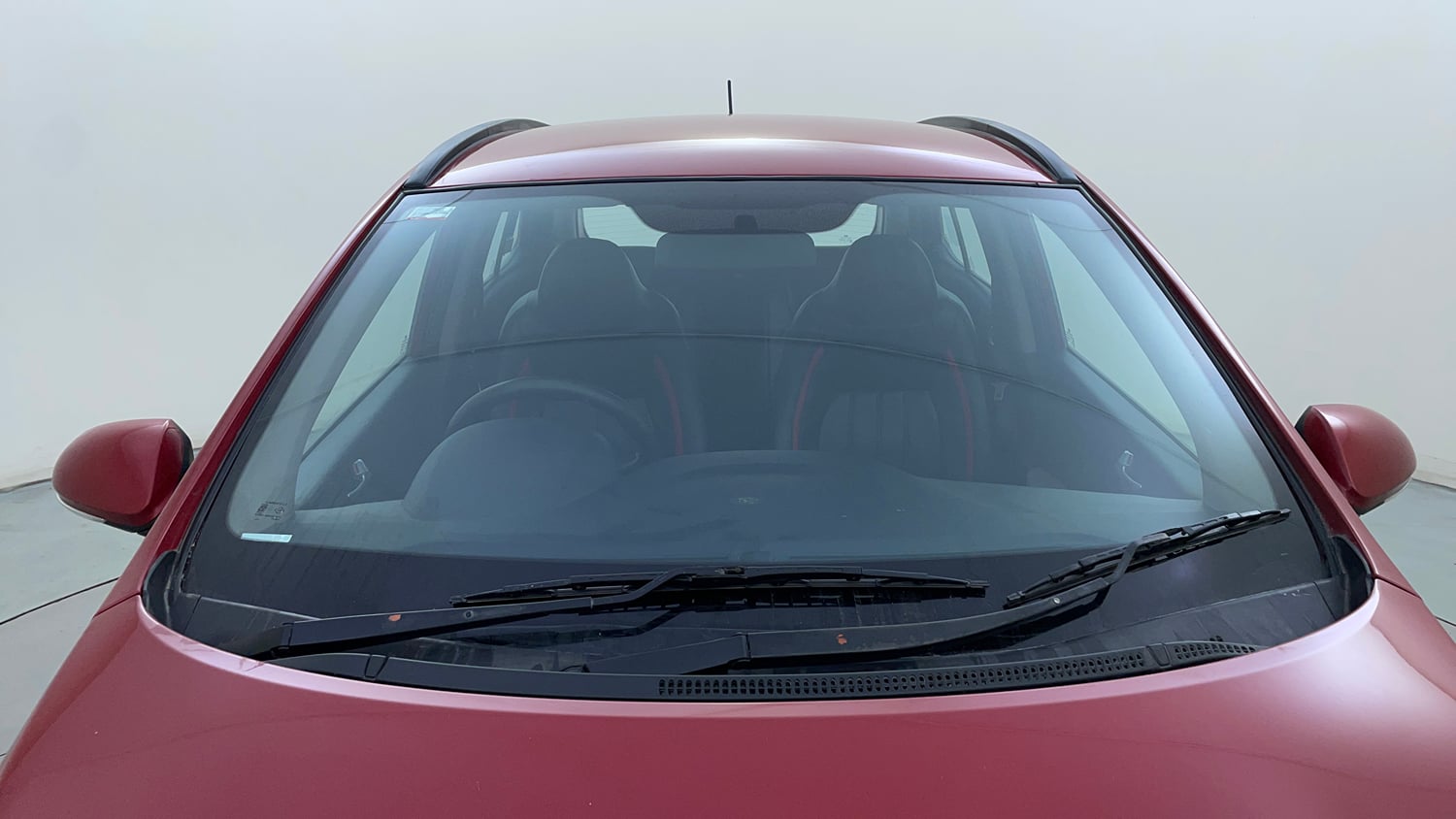 Used 2017 Hyundai Grand i10 Sportz (O) 1.2 Kappa VTVT Petrol Manual exterior FRONT WINDSHIELD VIEW