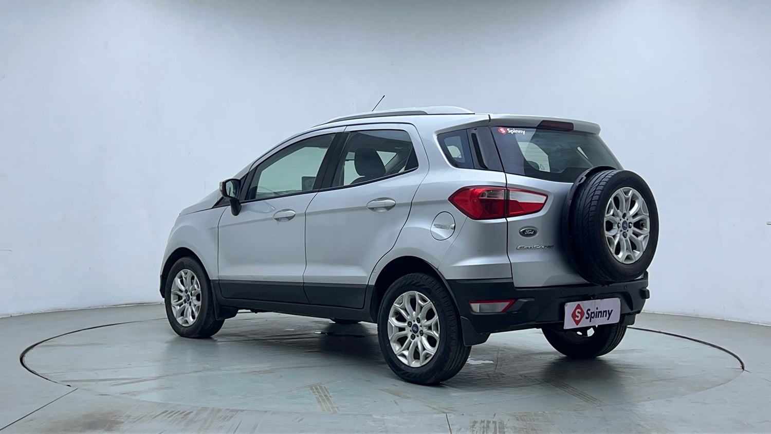 Used 2015 Ford EcoSport Titanium 1.5L Ti-VCT AT Petrol Automatic exterior LEFT REAR CORNER VIEW