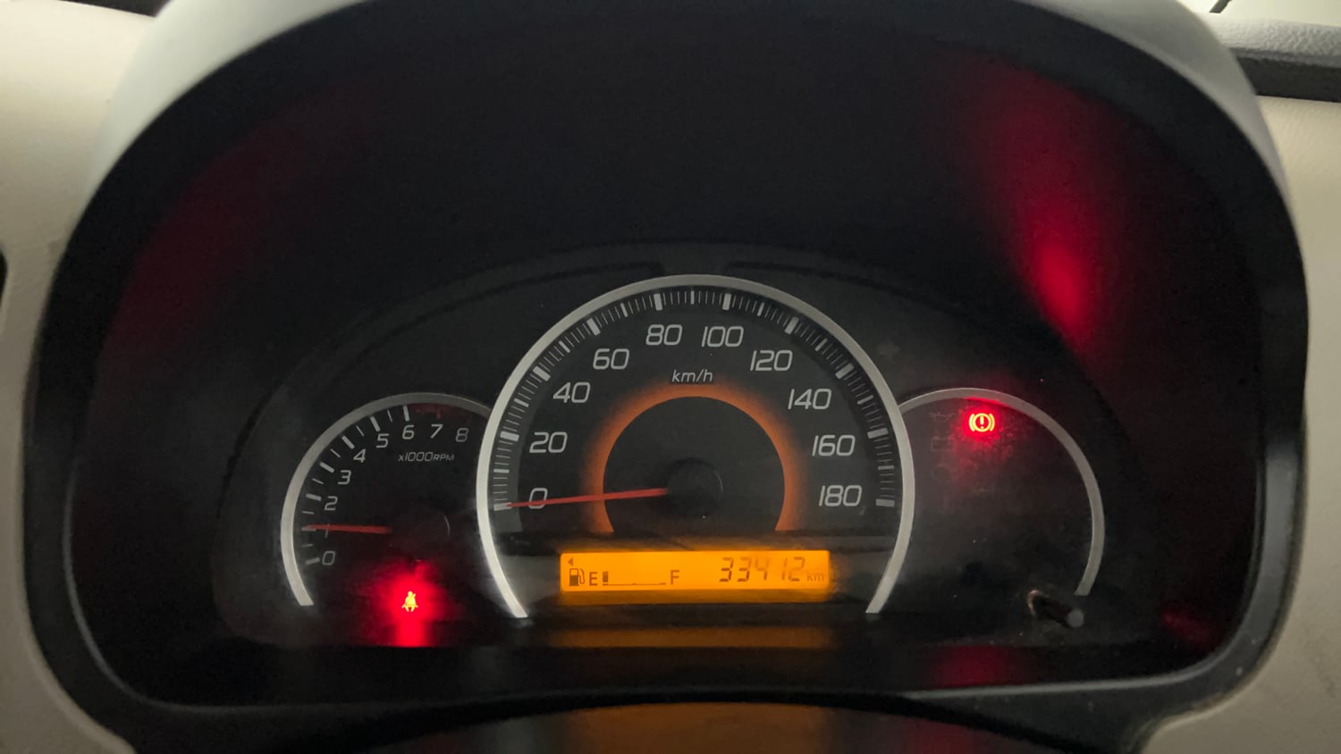 Used 2016 Maruti Suzuki Wagon R VXI Petrol Manual interior CLUSTERMETER VIEW