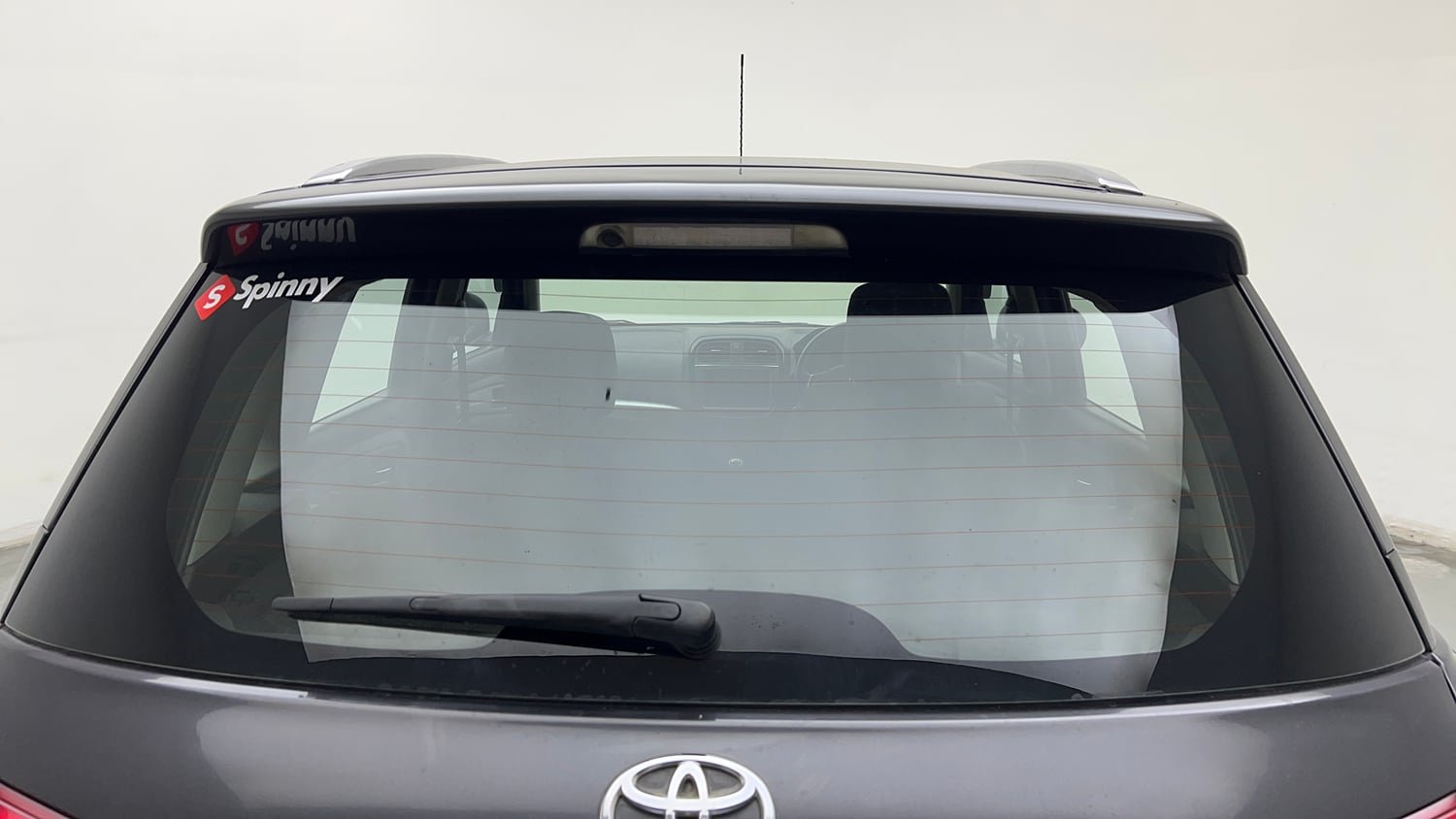 Used 2022 Toyota Urban Cruiser Premium Grade MT Petrol Manual exterior BACK WINDSHIELD VIEW