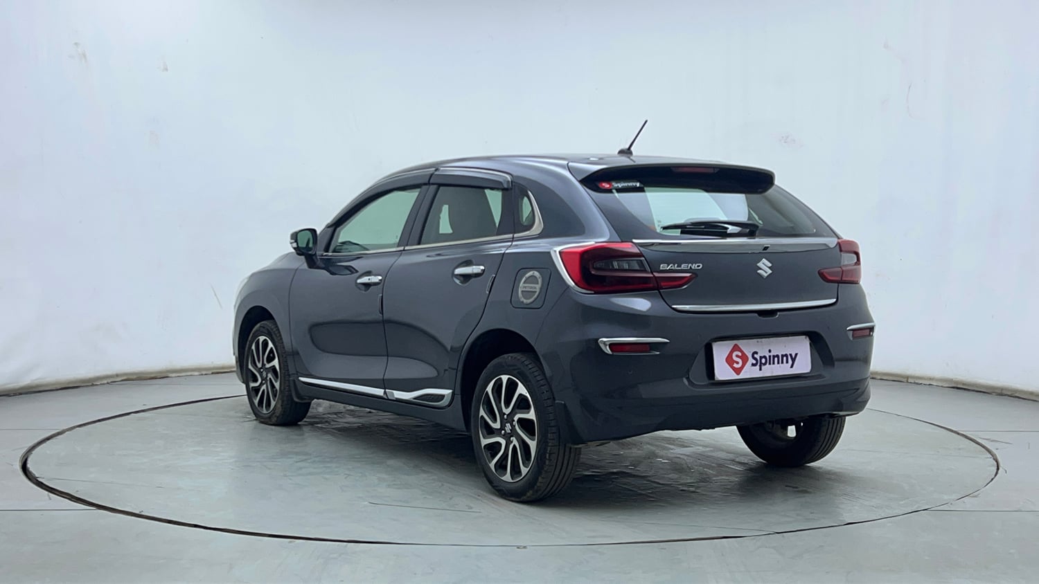 Used 2022 Maruti Suzuki Baleno Alpha MT Petrol Manual exterior LEFT REAR CORNER VIEW