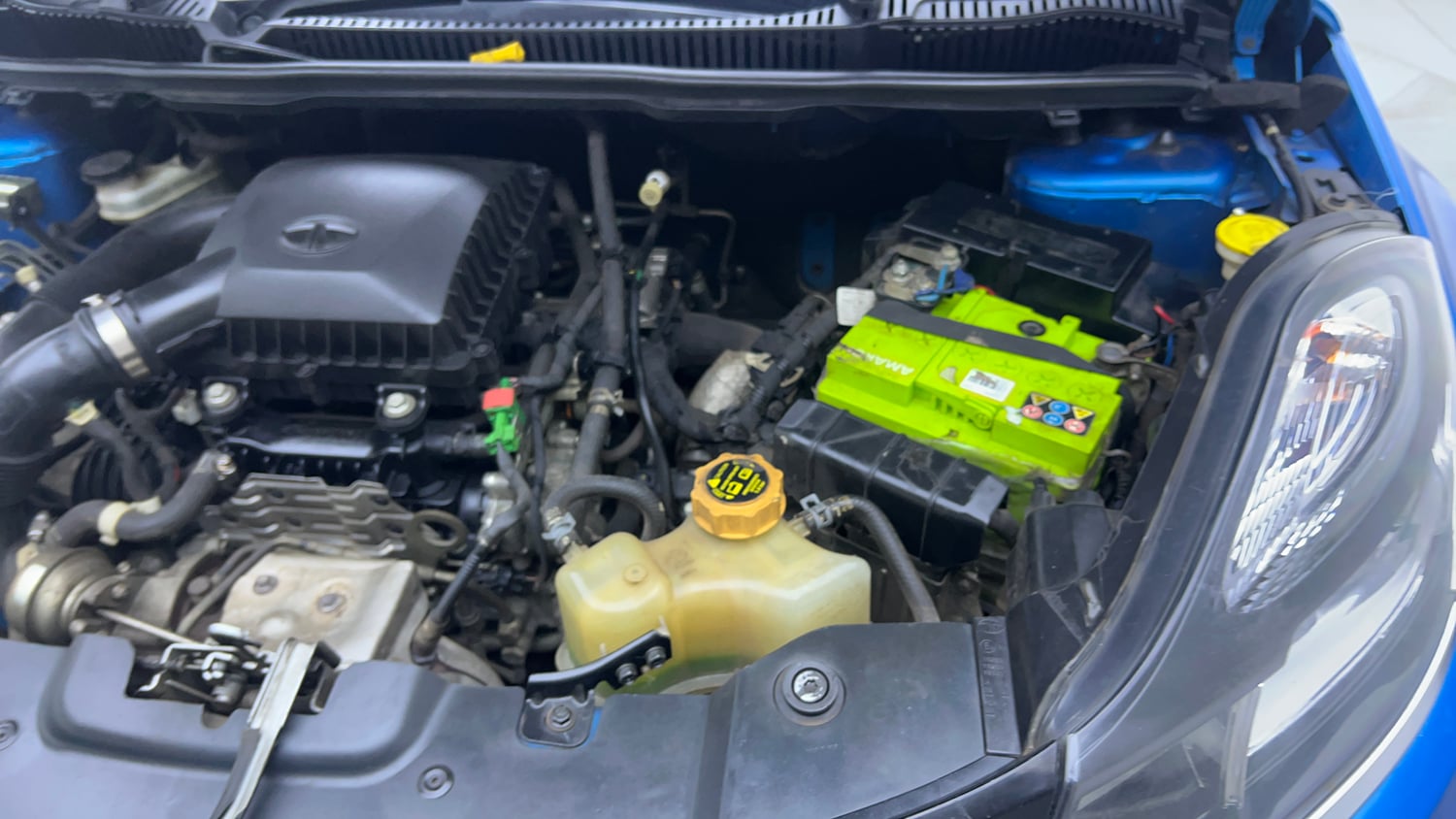 Used 2019 Tata Nexon XMA Petrol Petrol Automatic engine ENGINE LEFT SIDE VIEW