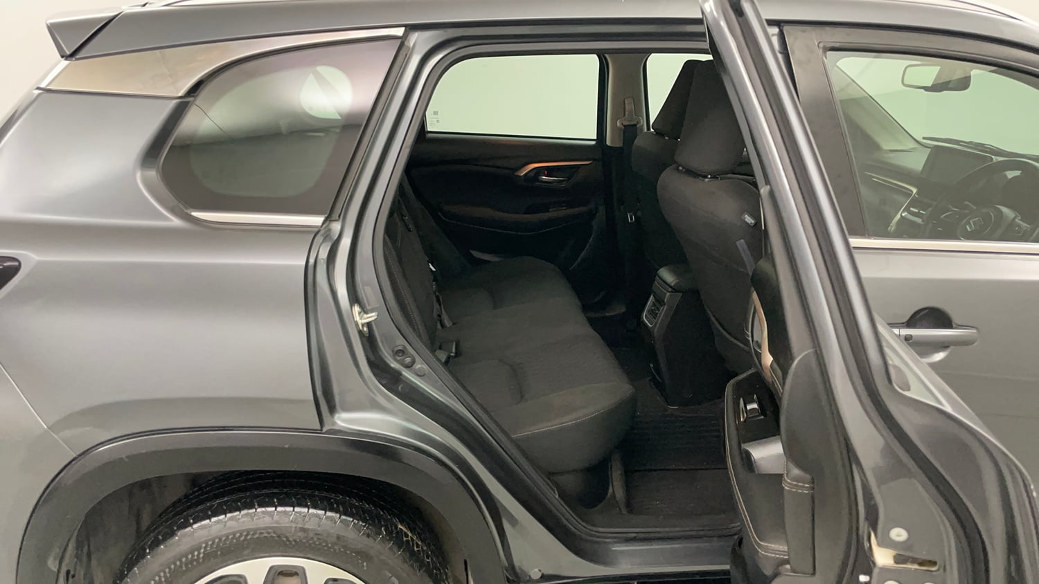Used 2023 Maruti Suzuki Grand Vitara Zeta Plus Intelligent Hybrid eCVT Hybrid Automatic interior RIGHT SIDE REAR DOOR CABIN VIEW