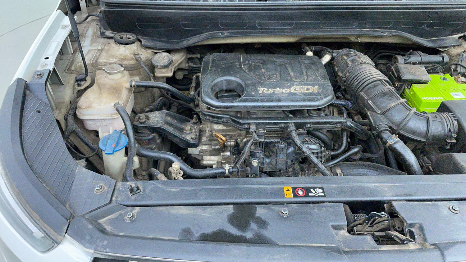 Used 2021 Hyundai Venue SX Plus 1.0 Turbo DCT Petrol Automatic engine ENGINE RIGHT SIDE VIEW
