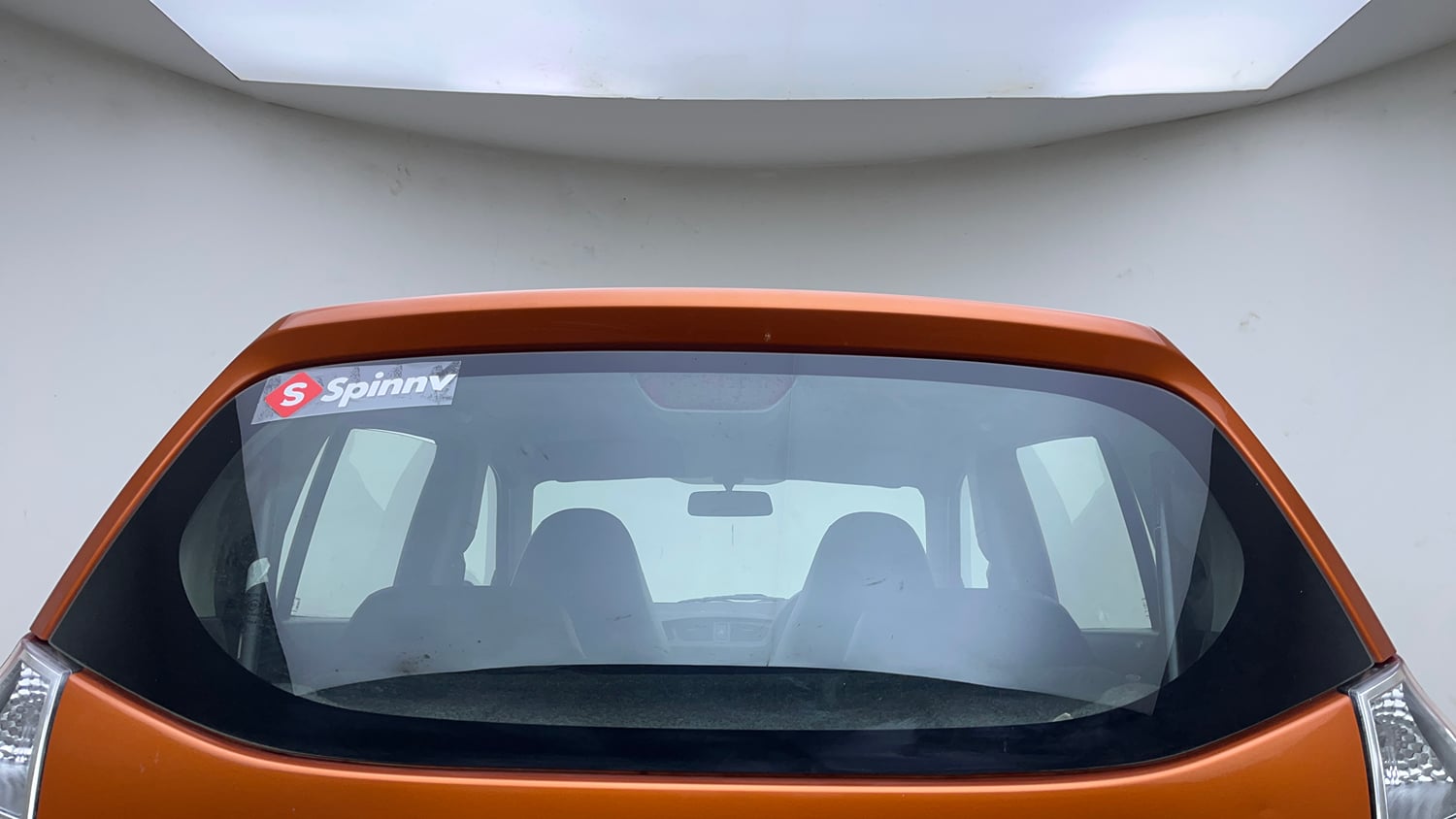 Used 2015 Maruti Suzuki Alto K10 VXi (O) Petrol Manual exterior BACK WINDSHIELD VIEW