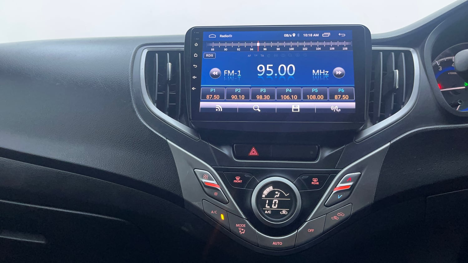 Used 2020 Maruti Suzuki Baleno Delta Petrol Manual interior MUSIC SYSTEM & AC CONTROL VIEW