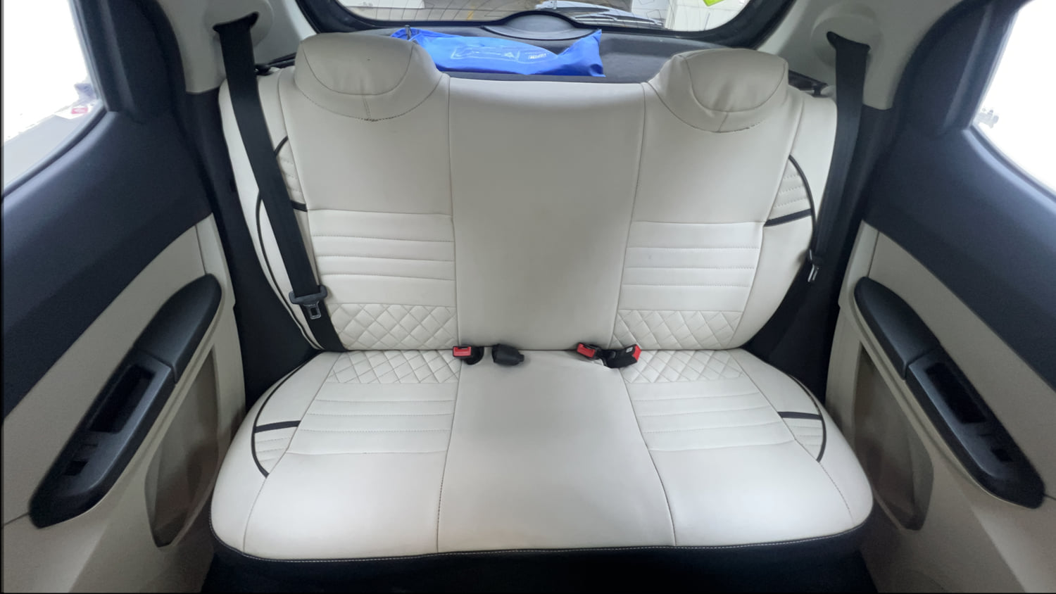 Used 2022 Tata Tiago XZ Plus CNG Cng Manual interior REAR SEAT CONDITION VIEW