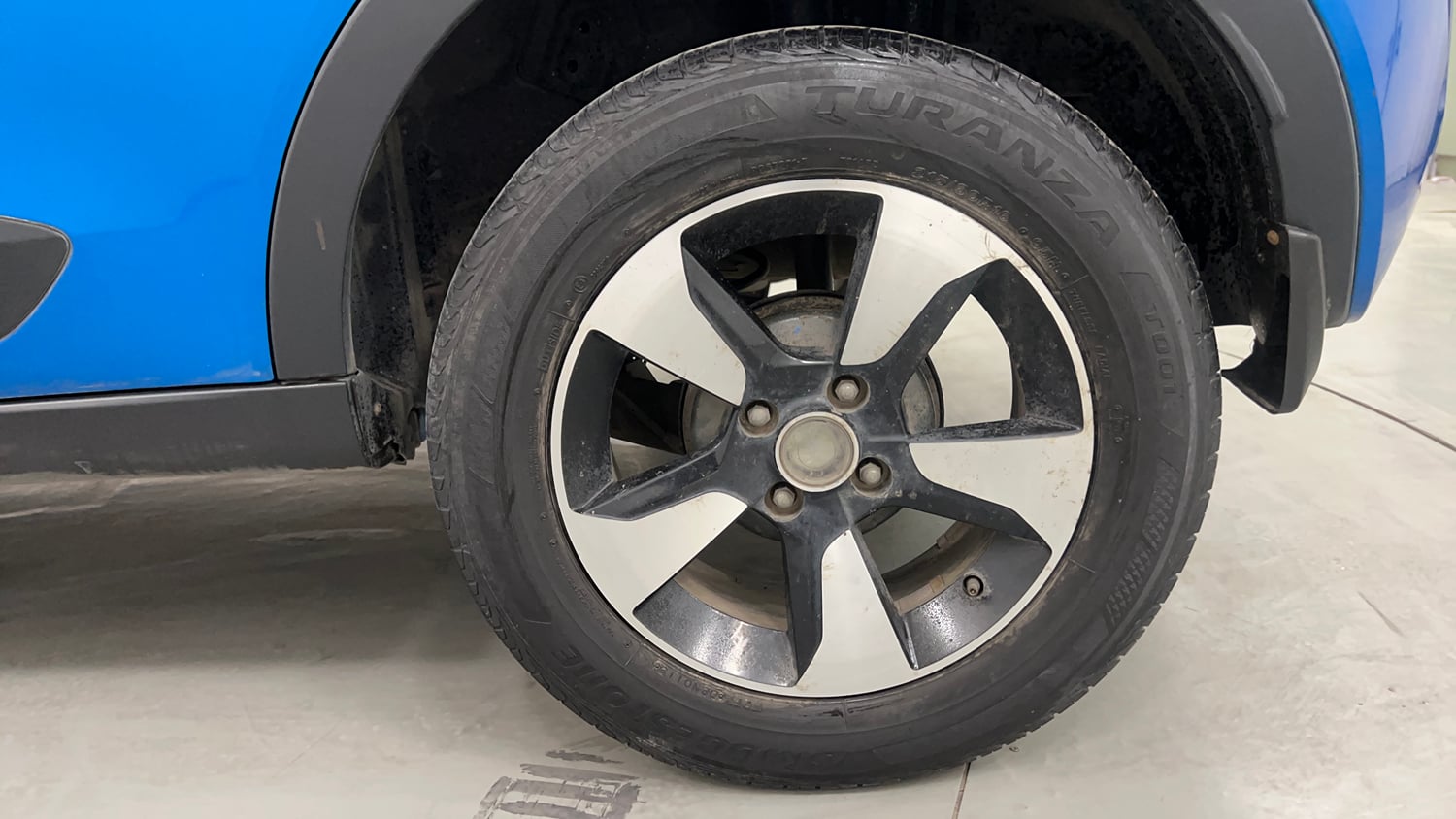 Used 2018 Tata Nexon XZ Plus Diesel Diesel Manual tyres LEFT REAR TYRE RIM VIEW