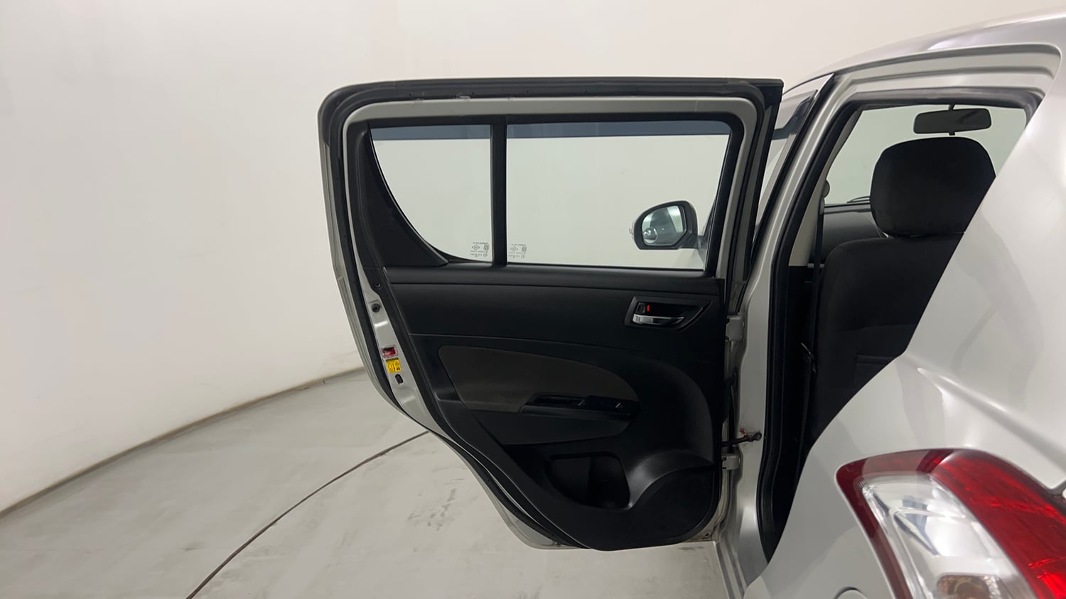 Used 2014 Maruti Suzuki Swift VXi Petrol Manual interior LEFT REAR DOOR OPEN VIEW
