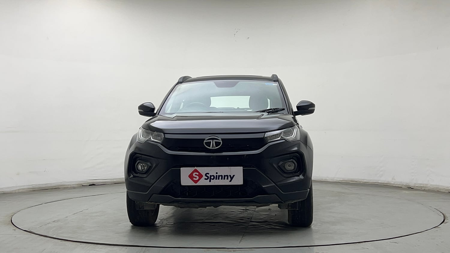 Used 2023 Tata Nexon XZ Plus (S) Dark Edition Petrol Manual exterior FRONT VIEW