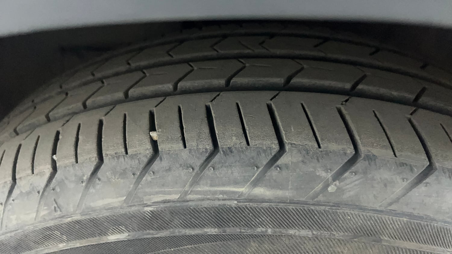 Used 2024 Maruti Suzuki Celerio ZXi Plus AMT Petrol Automatic tyres LEFT FRONT TYRE TREAD VIEW