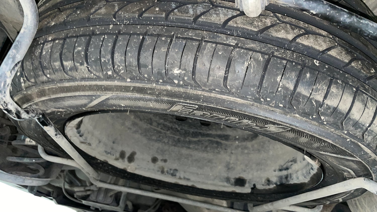 Used 2023 Maruti Suzuki Grand Vitara Zeta Plus Intelligent Hybrid eCVT Hybrid Automatic tyres SPARE TYRE VIEW