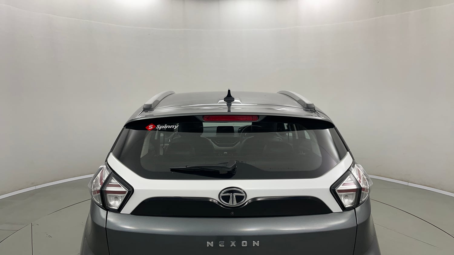 Used 2023 Tata Nexon XZ Plus Petrol Manual exterior BACK WINDSHIELD VIEW