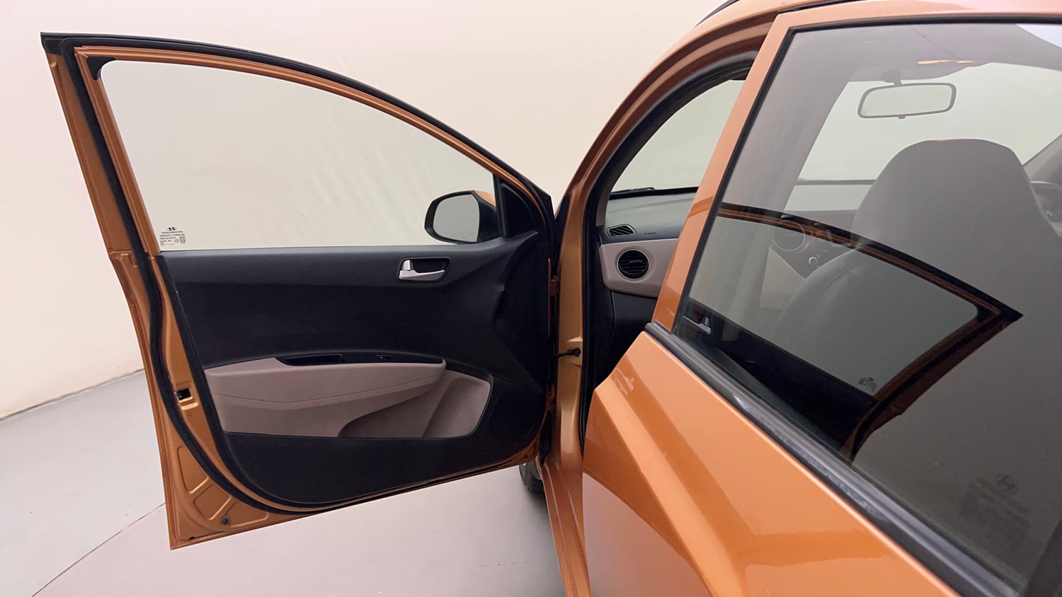 Used 2016 Hyundai Grand i10 Sportz 1.2 Kappa VTVT Petrol Manual interior LEFT FRONT DOOR OPEN VIEW