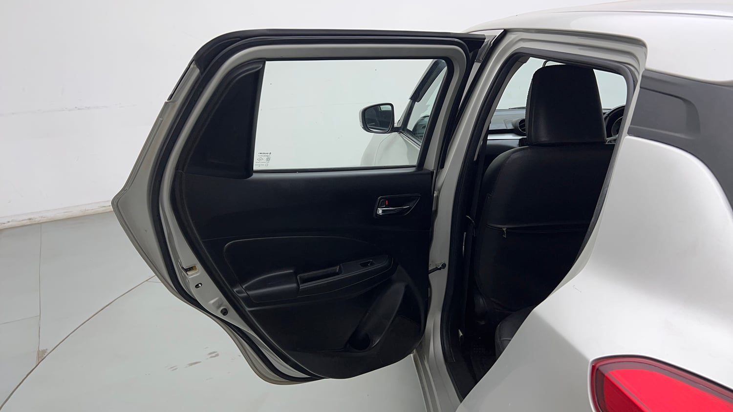 Used 2018 Maruti Suzuki Swift ZXi AMT Petrol Automatic interior LEFT REAR DOOR OPEN VIEW
