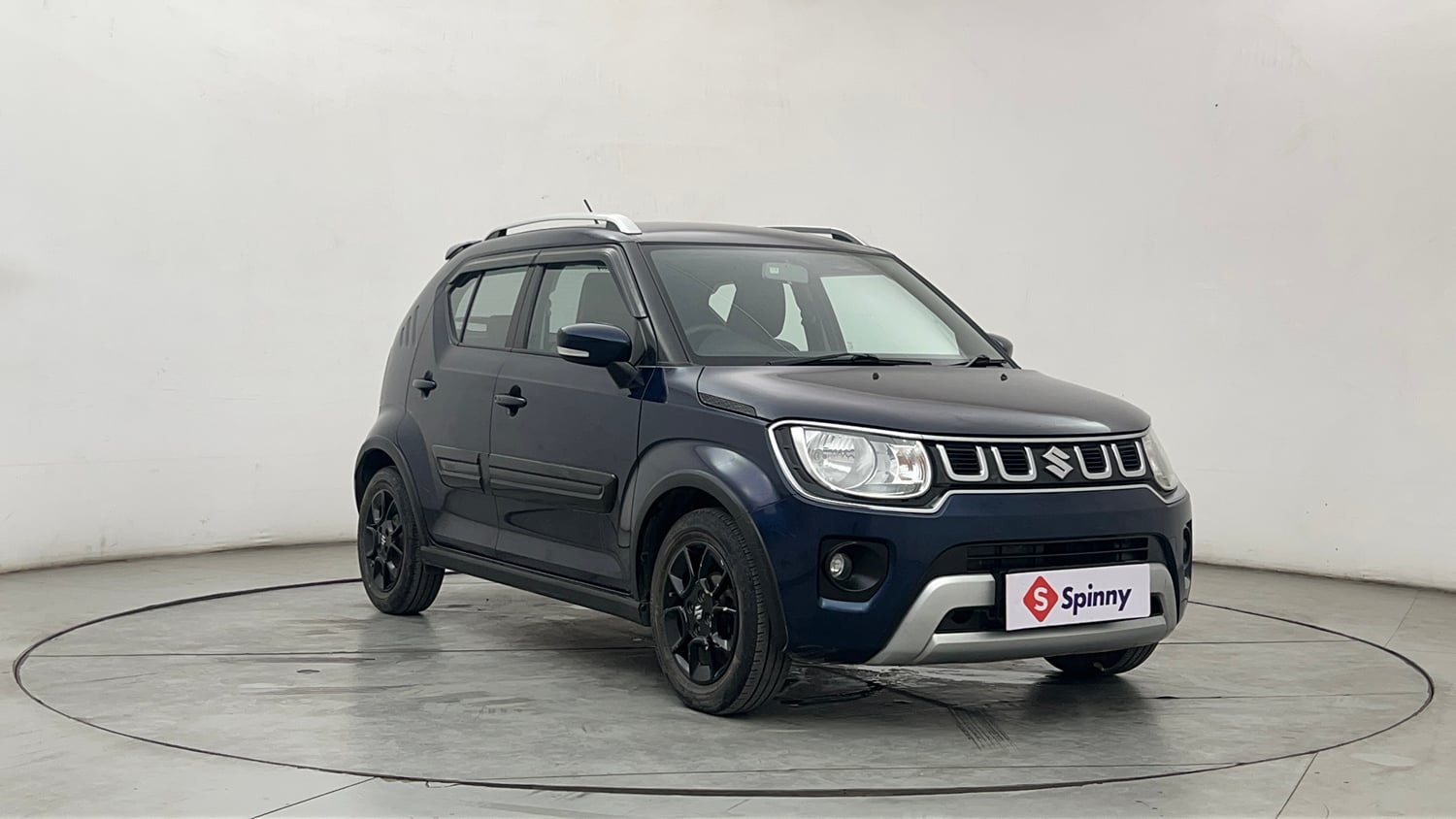 Used 2022 Maruti Suzuki Ignis Zeta 1.2 MT Petrol Manual exterior RIGHT FRONT CORNER VIEW
