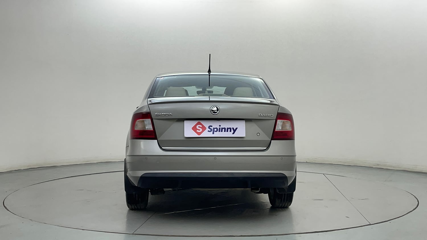 Used 2018 Skoda Rapid Style 1.6 MPI Petrol Manual exterior BACK VIEW