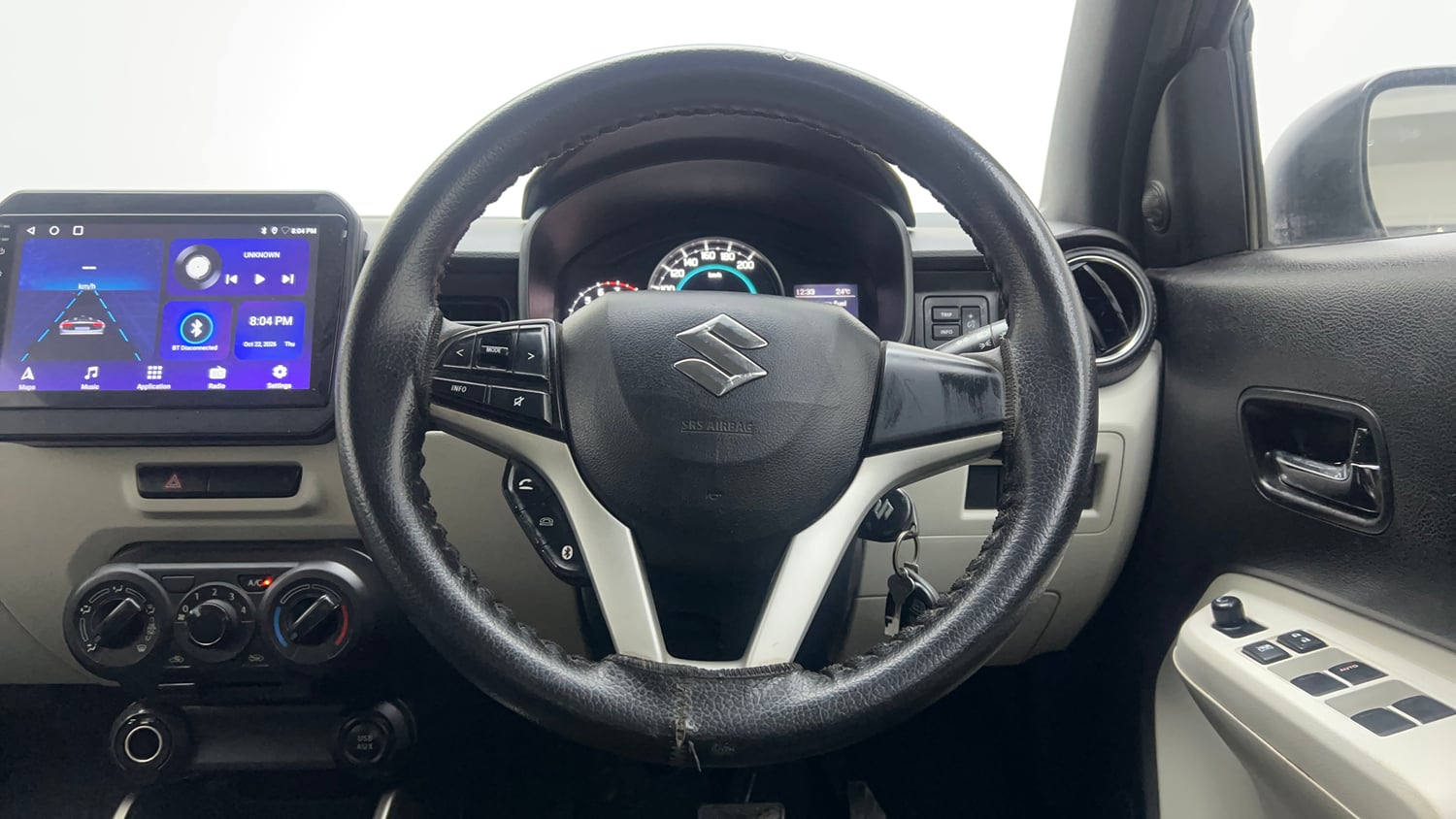 Used 2018 Maruti Suzuki Ignis Delta 1.2 AMT Petrol Automatic interior STEERING VIEW