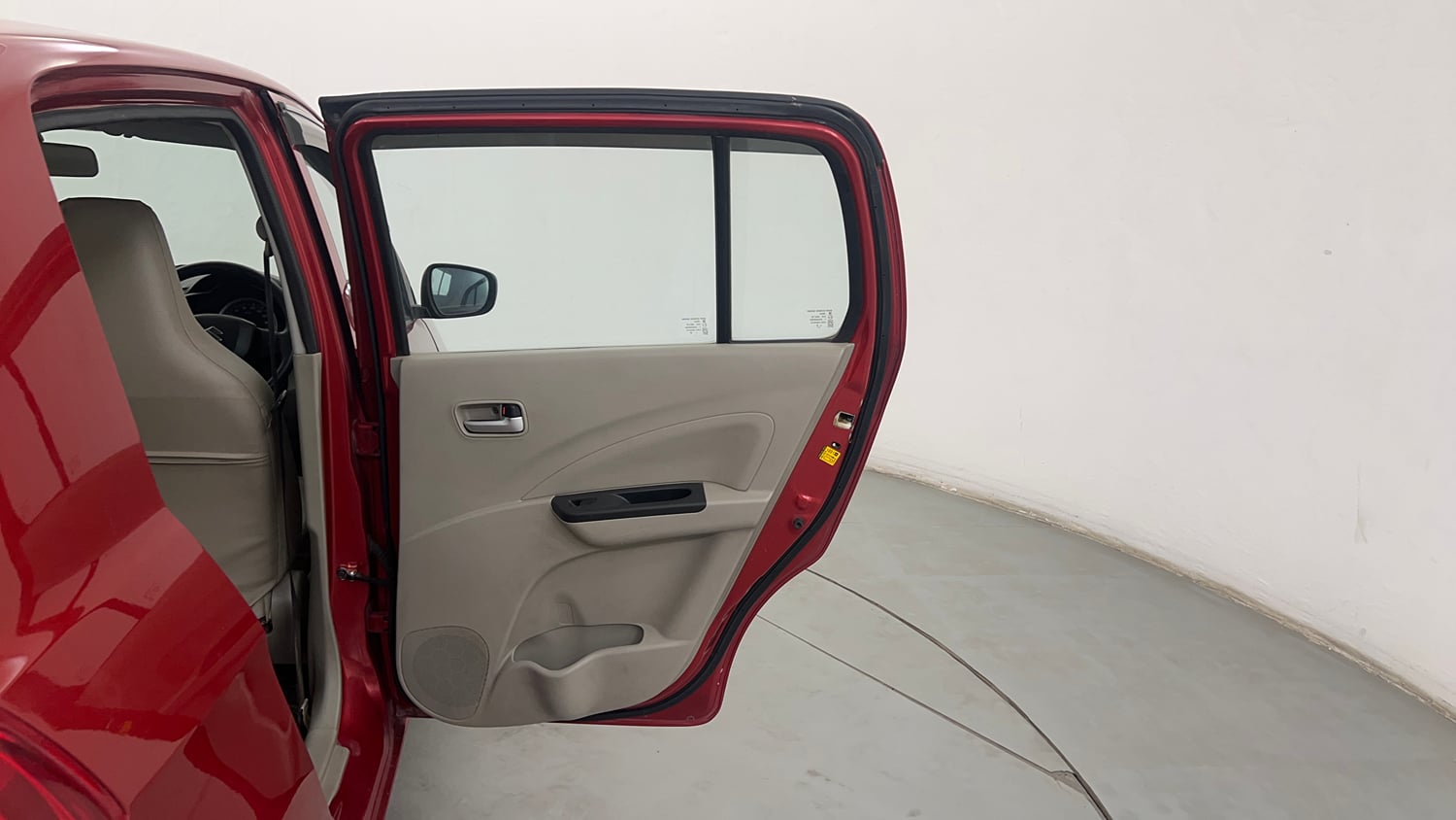 Used 2015 Maruti Suzuki Celerio VXi CNG Cng Manual interior RIGHT REAR DOOR OPEN VIEW