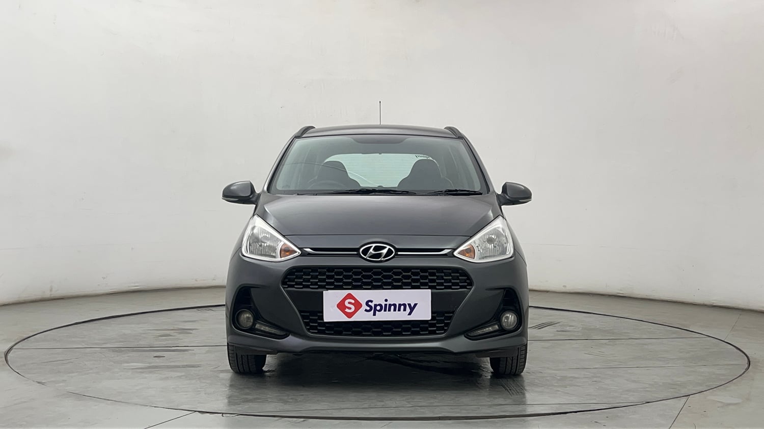 Used 2019 Hyundai Grand i10 Sportz 1.2 Kappa VTVT Petrol Manual exterior FRONT VIEW