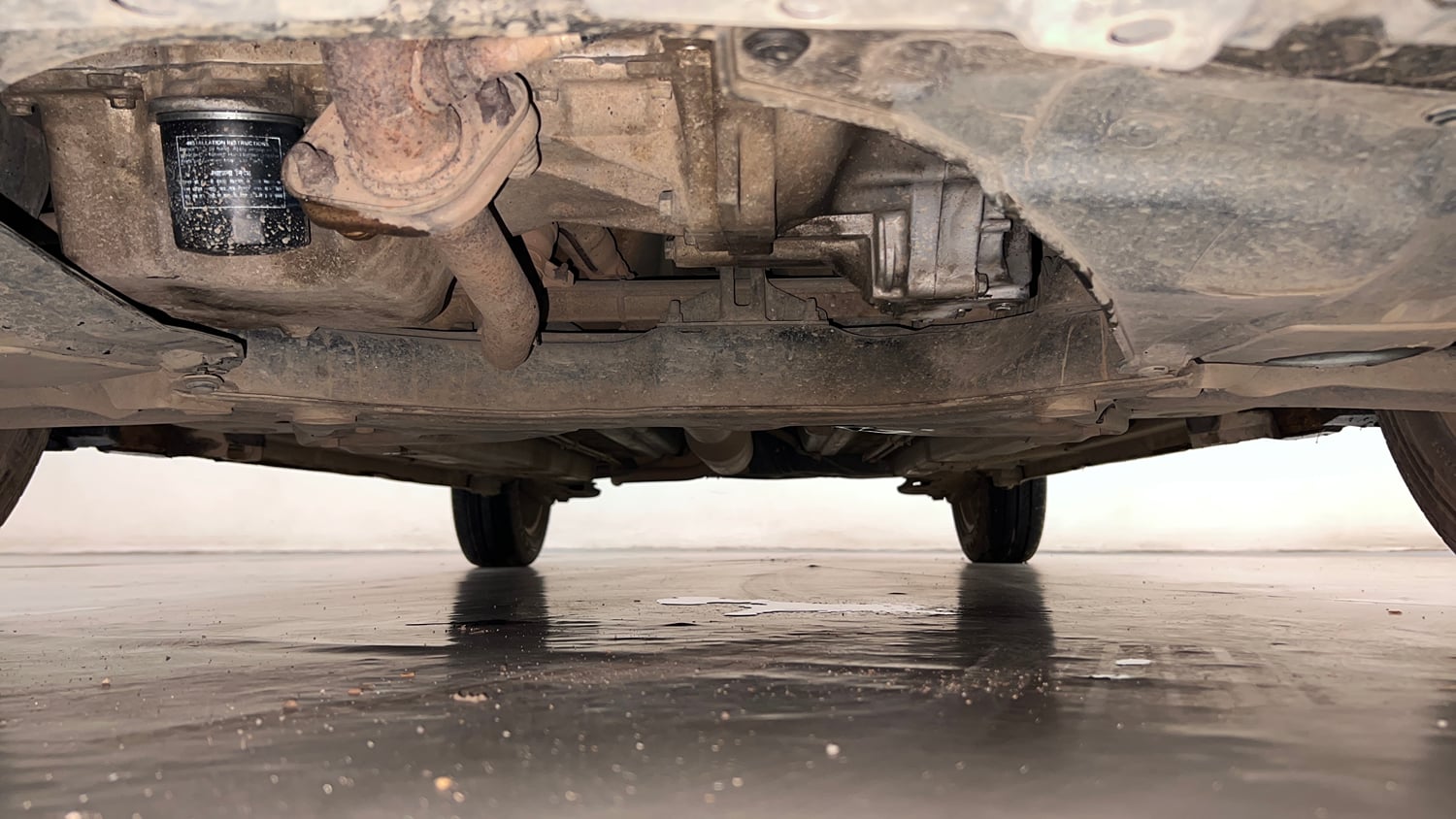 Used 2016 Maruti Suzuki Swift ZXi Petrol Manual extra FRONT LEFT UNDERBODY VIEW